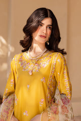 HINA 3Pc - Embroidered Luxe PIMA LAWN