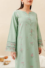 Safina 2Pc - Embroidered Pima Lawn Dress