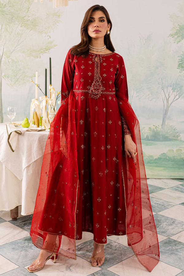 Best Selling - KANWAL 3Pc Embroidered Frock