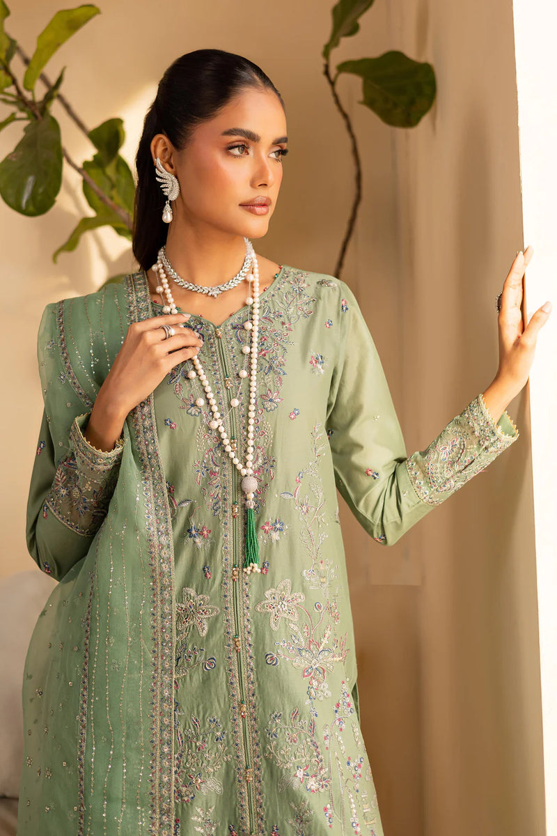 Aiza 3Pc - Embroidered Luxe PIMA