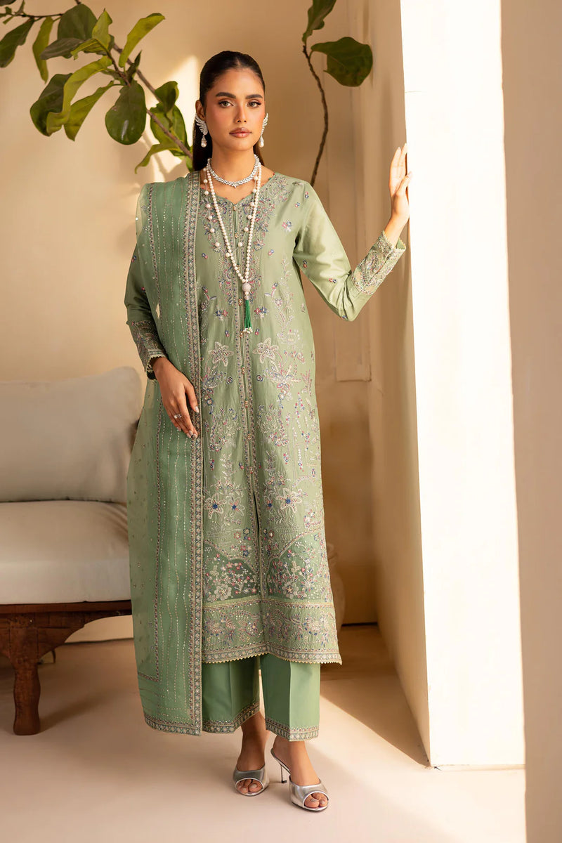 Aiza 3Pc - Embroidered Luxe PIMA