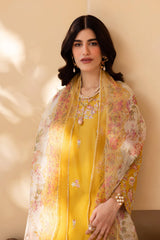 HINA 3Pc - Embroidered Luxe PIMA LAWN