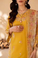 HINA 3Pc - Embroidered Luxe PIMA LAWN