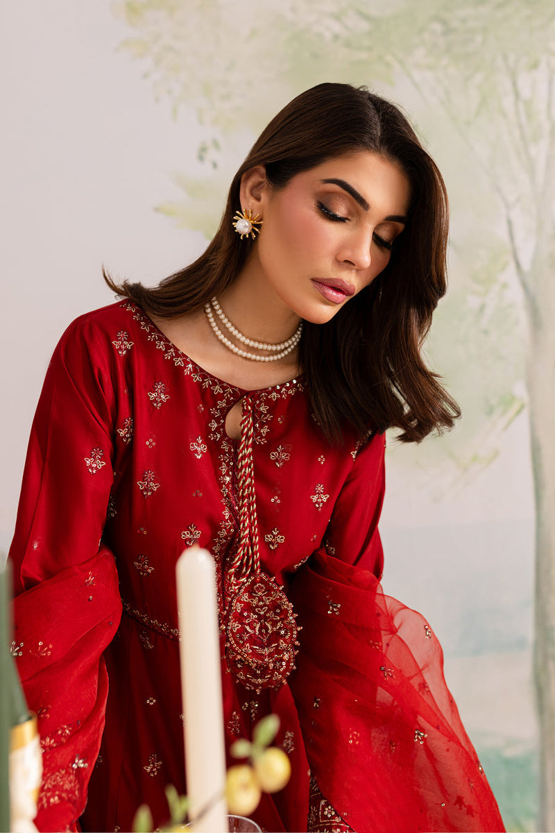 Best Selling - KANWAL 3Pc Embroidered Frock